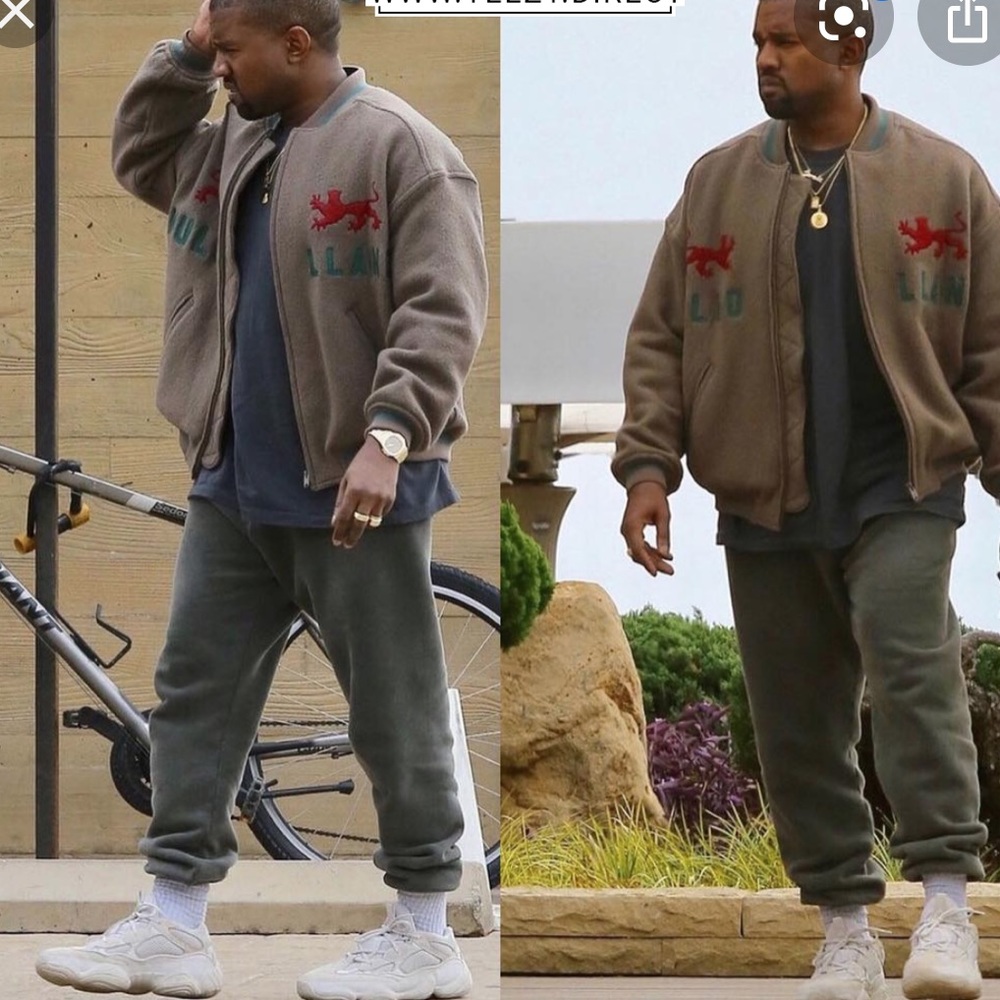 YEEZY Unisex Season 5 Classic Wool Bomber Jacket